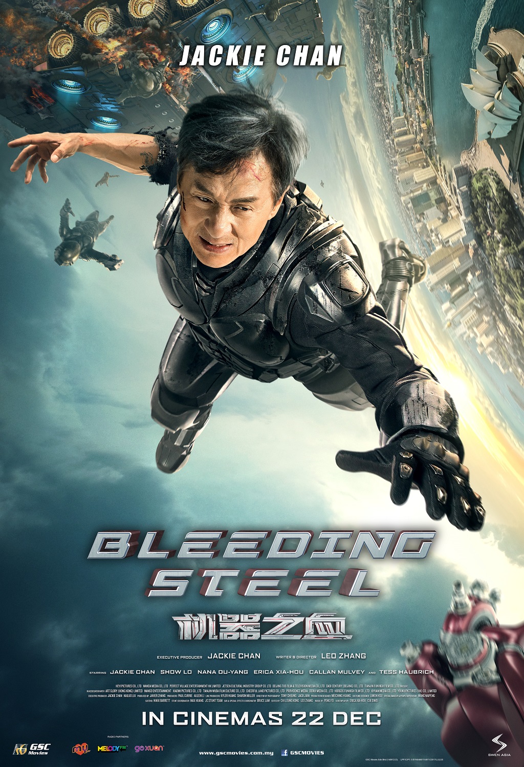 BLEEDING STEEL (2017) JACKIE CHAN LEO ZHANG (DIR) SWEN ASIA